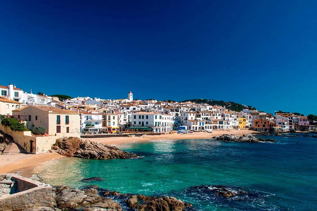 Precioso Apartamento Reformado En 1Ra Linea De Mar Sin Vistas Calella De Palafrugell Dış mekan fotoğraf